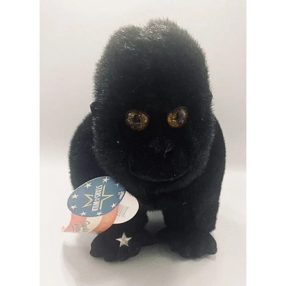 Stars in the Wild Gorilla Plush Stuffed Animal Beverly Hills Teddy Bear Co Flaw